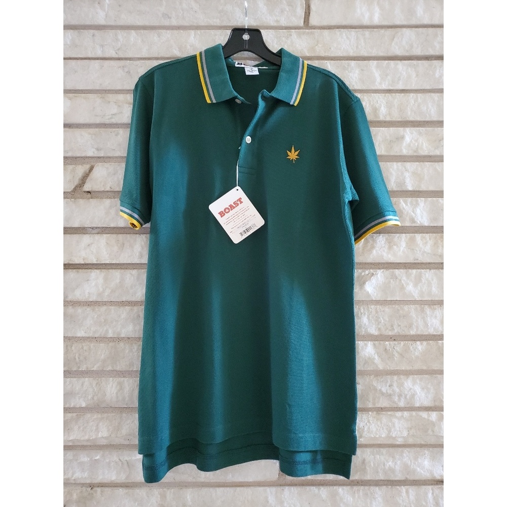 BOAST Green Polo Shirt